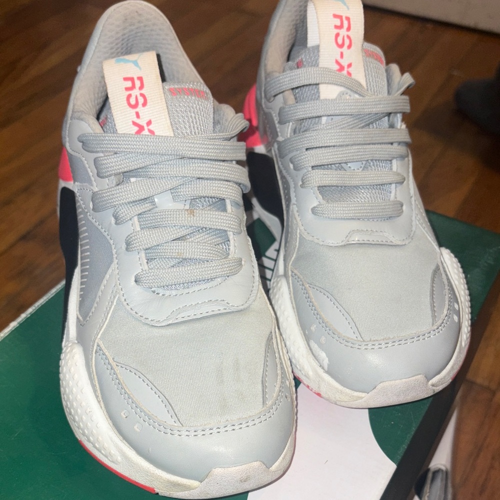 Puma RS-X3 Women's Sneakers - Gray and Pink